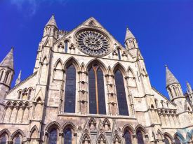 View of the front of the Cathedral